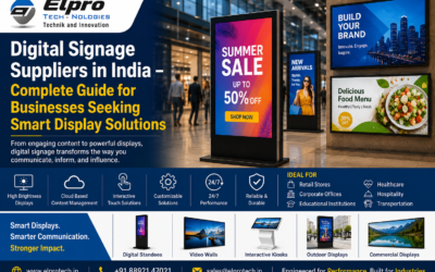 Digital Signage Suppliers in India – Complete Guide for Businesses Seeking Smart Display Solutions