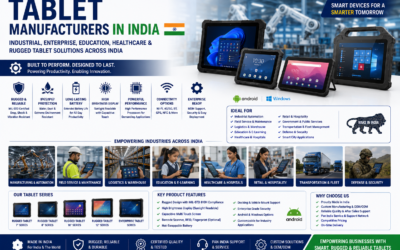 Tablet Manufacturers in India – Industrial, Enterprise, Education, Healthcare & Rugged Tablet Solutions Across India