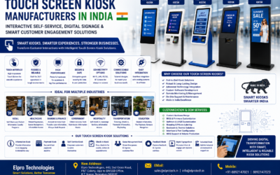 Touch Screen Kiosk Manufacturers in India – Interactive Self-Service, Digital Signage & Smart Customer Engagement Solutions